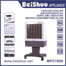 100W Wasserkühler Industrial Portable Air Cooler für Auto / Hotel / Restaurant